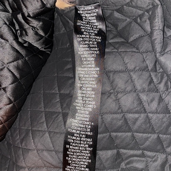 Alice + Olivia winter coat with real fox fur - Picture 13 of 13